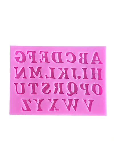 Молд Алфавит английский 2 см