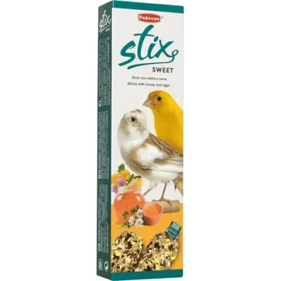 Padovan stix sweet лакомство для канареек с медом и яйцом - 80 г