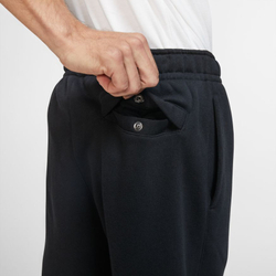 Мужские теннисные штаны Nike Sportswear Club Fleece M - black/black/white