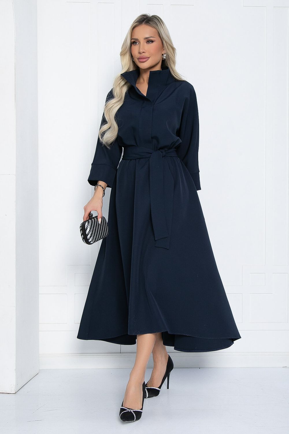 Платье Лорита (темно-синее) П12433-16 LT Collection