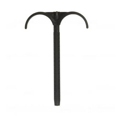 Дюбель крюковой двойной Varmega - длина 120 мм. (для напольной фиксации труб D16-25 мм)