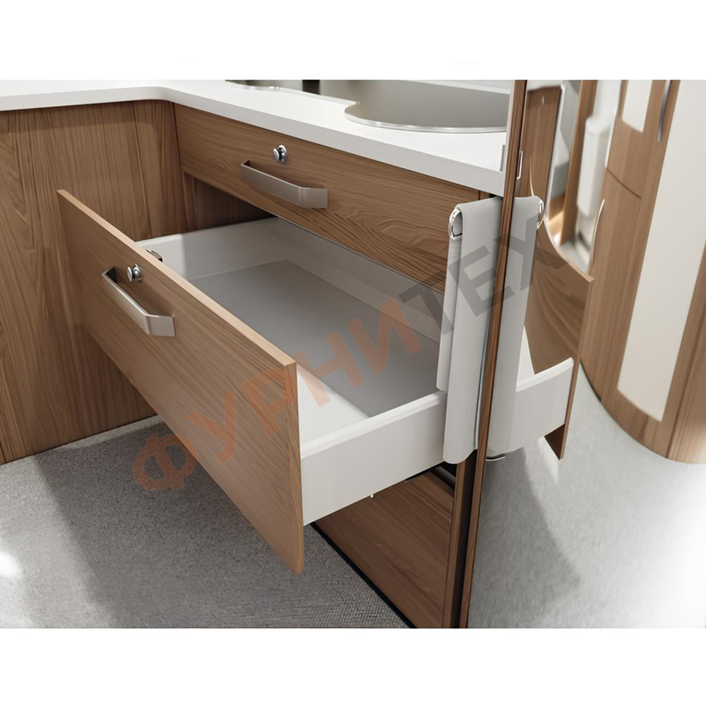 Выдвижной ящик, Häfele Matrix Box S 35,16х84х450мм цвет белый