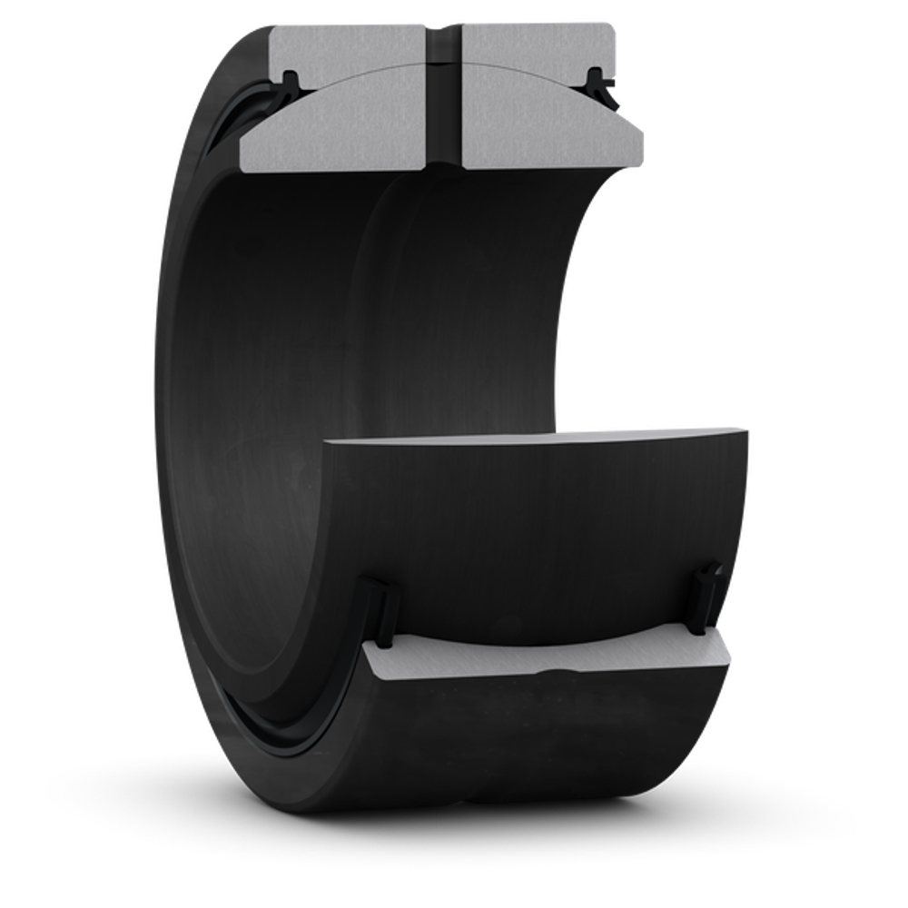 Радиальный сферический подшипник скольжения, требует техобслуживания, с уплотнениями, дюймовые размеры GEZ 106 ES-2RS