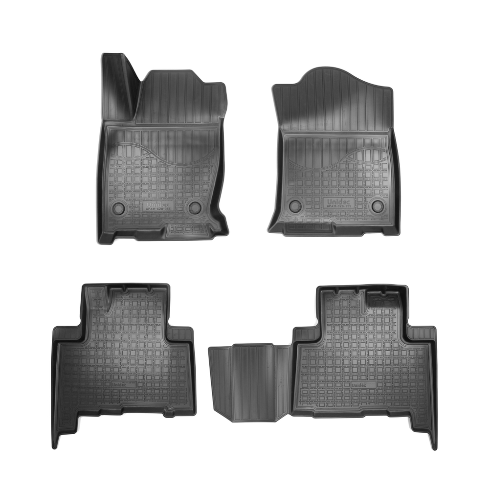Ковры в салон Norplast/Unidec для Haval H9 (2017-), Черный, 5 мест, арт.NPA11-C28-355