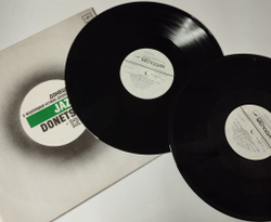Винтажная виниловая пластинка LP Сборник Донецк. Международный Фестиваль Джазовой Музыки Jazz Donetsk 120 (СССР 1990)