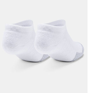 Теннисные носки Under Armour Youth HeatGear No Show Socks 3Pack - белый