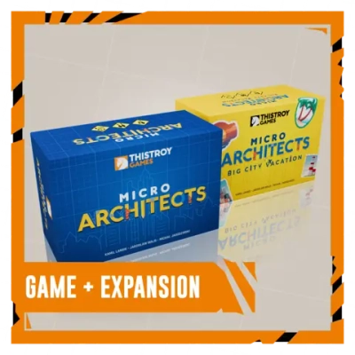 Micro Architects + Big City Vacation - настольная игра