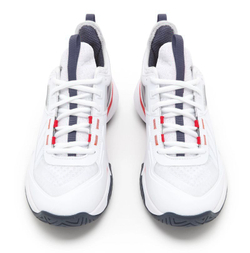 Теннисные кроссовки Diadora Finale AG - white/blue corsair/fiery red - White Red Blue