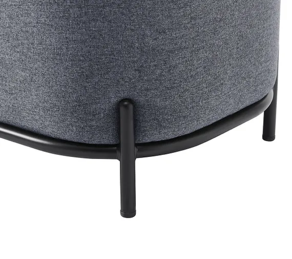 Банкетка Midnight 80 см темно-серая