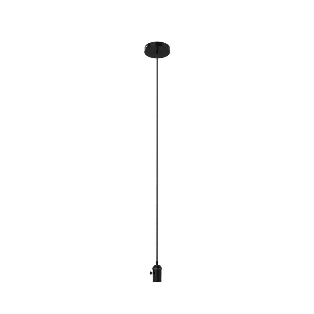 Св-к Gauss LED PL041 подвесной Decor черный E27,1 м