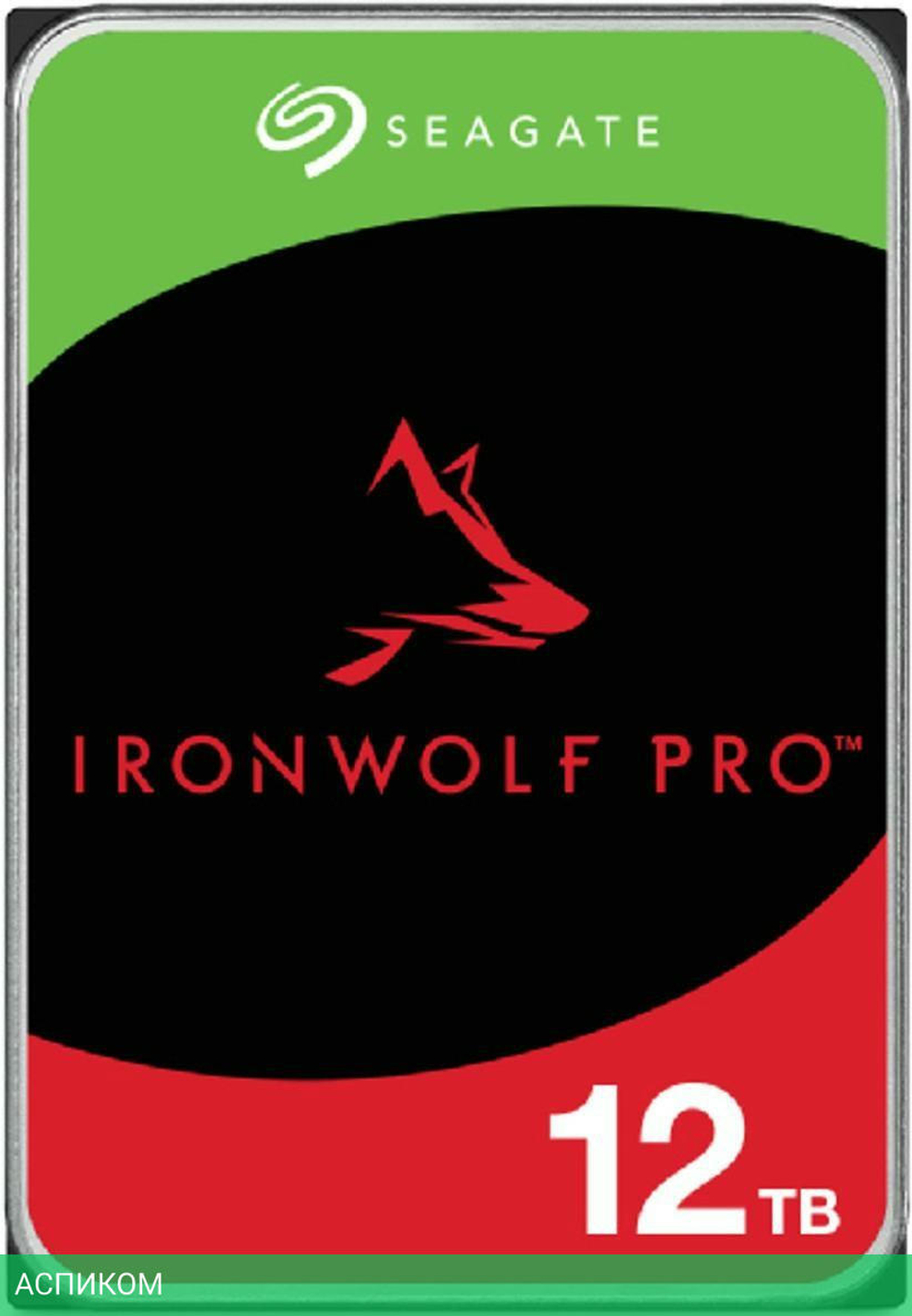 Жесткий диск Seagate Ironwolf Pro 12Tb (ST12000NT001)