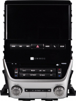 Магнитола для Toyota Land Cruiser 200 2007-2015 (с JBL и 360) - Carmedia ZF-1005FH дисплей 10.1" на Android 10, 8Гб+256Гб, CarPlay, SIM-слот