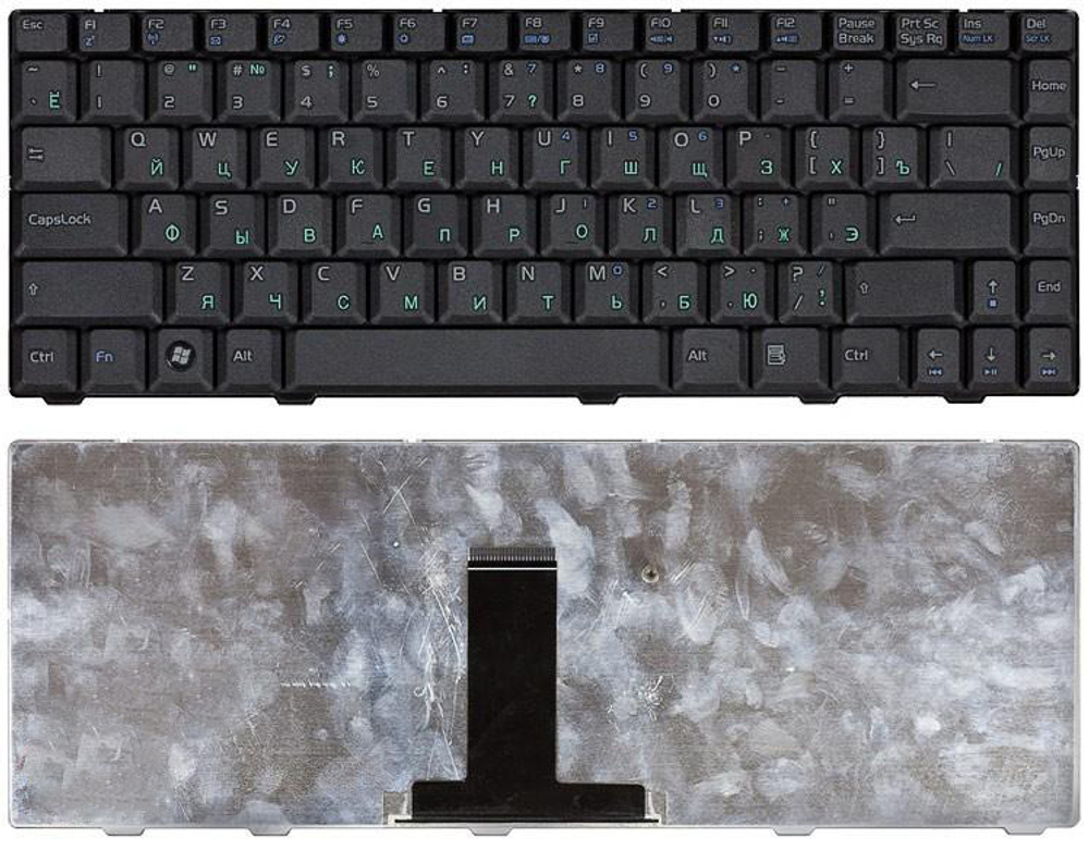 Клавиатура для ноутбука Benq Joybook R45 R45E R45F R45EG R46 R47 черная