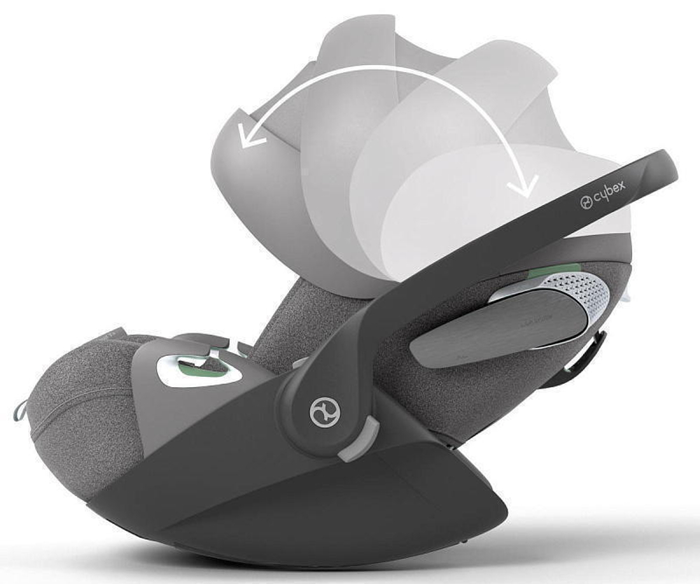 Коляска Cybex Talos S Lux TPE complete Cloud T Mirage Grey Plus 3 в 1 Stormy Blue с дождевиками