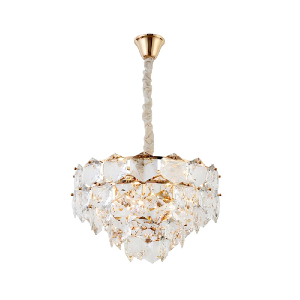 Люстра Rivoli Rike 1023-208 8 * Е14 40 Вт хрусталь классика | Rivoli