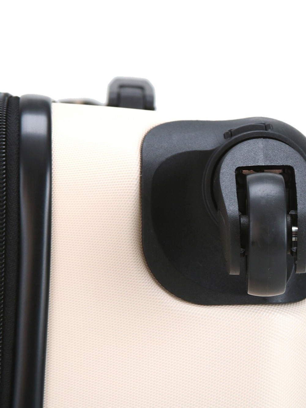 Чемодан Средний (М+) ABS пластик, съёмные колёса