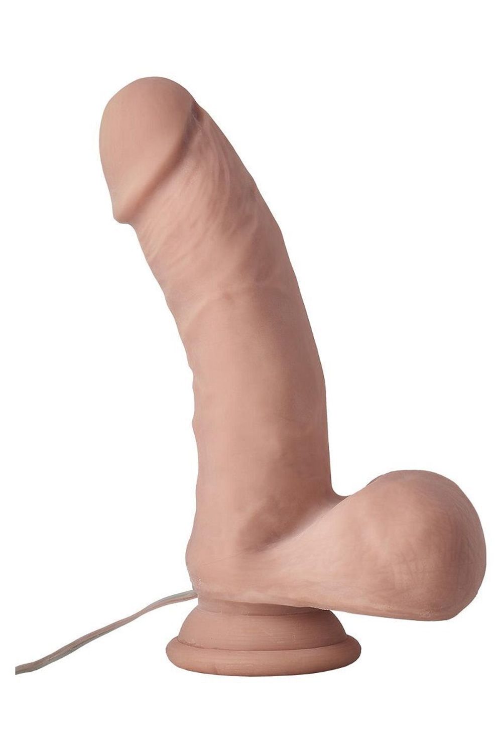 Телесный вибромассажер Daring Duke - 18 см.