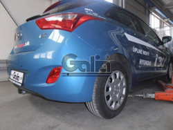 Фаркоп оцинкованный Galia H086A для Hyundai i30 хетчбек 2012-, Kia Ceed хетчбек 2012-(паспорт и сертификат в комплекте)(без электрики)