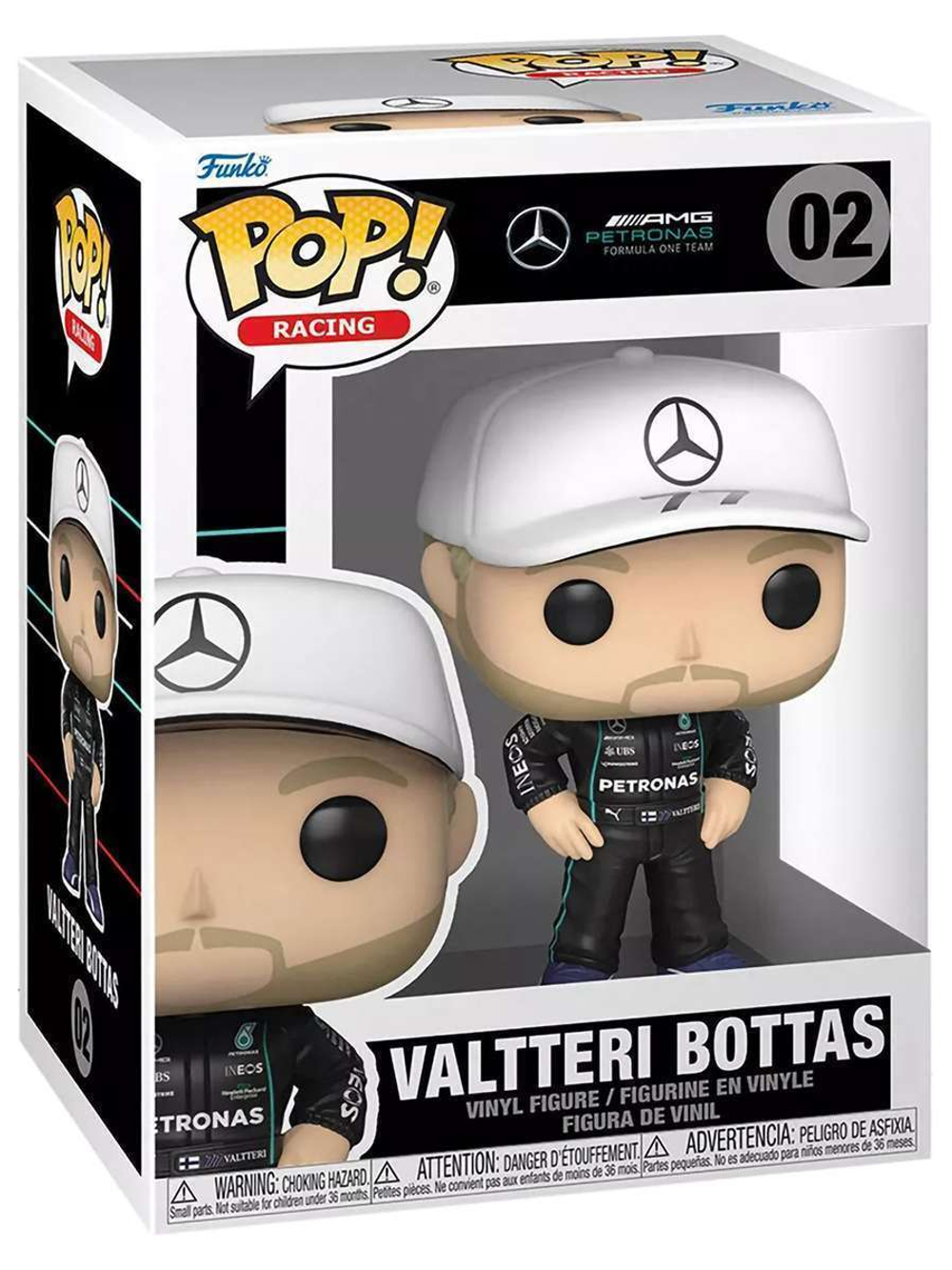 Фигурка Funko POP! Racing F1 Mercedes-AMG Petronas Formula One Valtteri Bottas (02) 62221