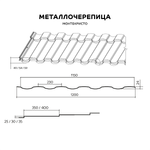 Металлочерепица МП Монтекристо