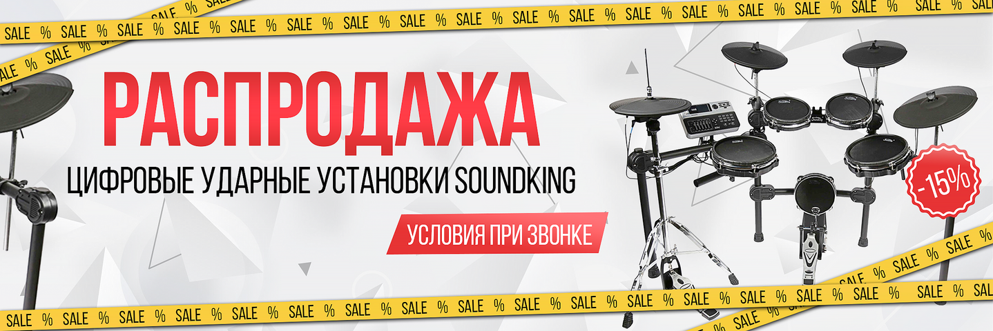 Скидки на установки SoundKing