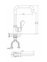 СМЕСИТЕЛЬ CALORIE САL6224B82