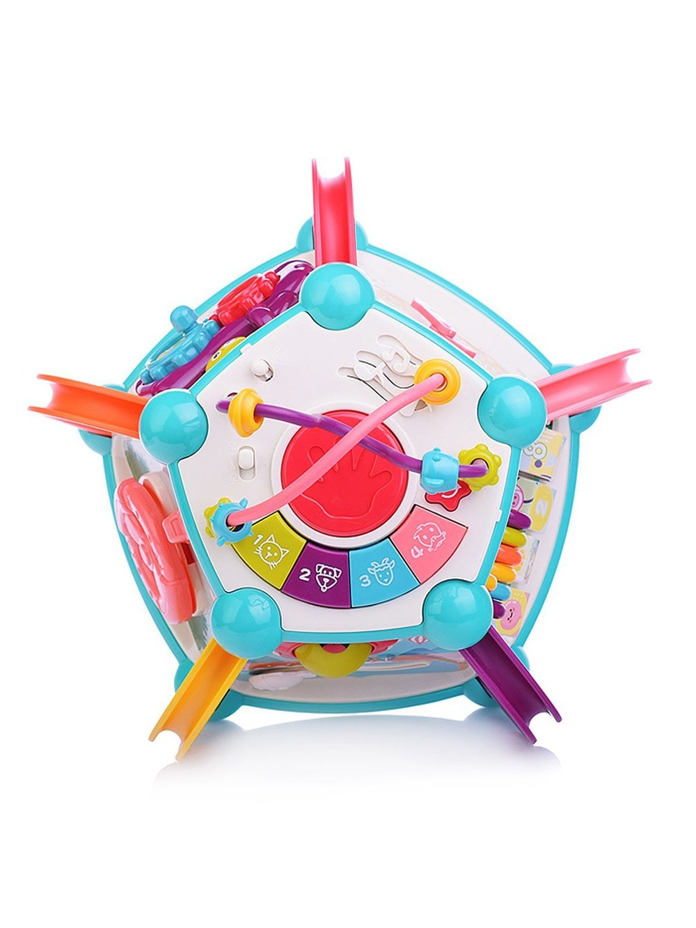 Бизиборд Кубик развивающая игрушка для детей (668-32)