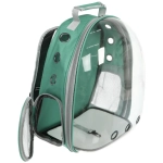 Рюкзак - переноска для животных «ЛЮБИМЫЙ БРО», цвет зеленый, 27*33*43см/до 7кг (Пакет и Лейбл)