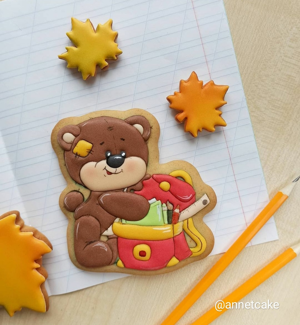 Мишка ученик №6