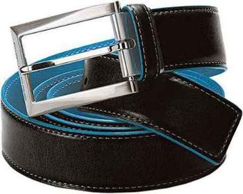 Ремень Piquadro Blue Square черный телячья кожа (CU1521B2/N)