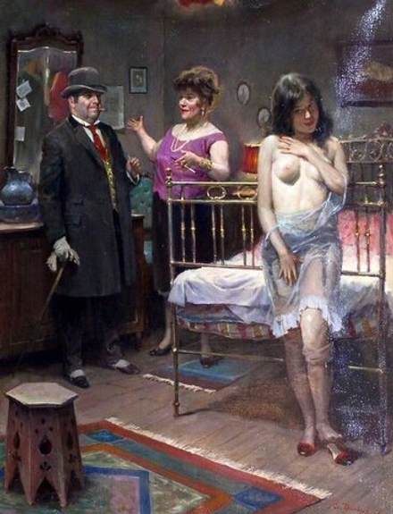 Lajos Markos (1917-1993) - эротическое искусство венгерского художника Лайоша Маркоса