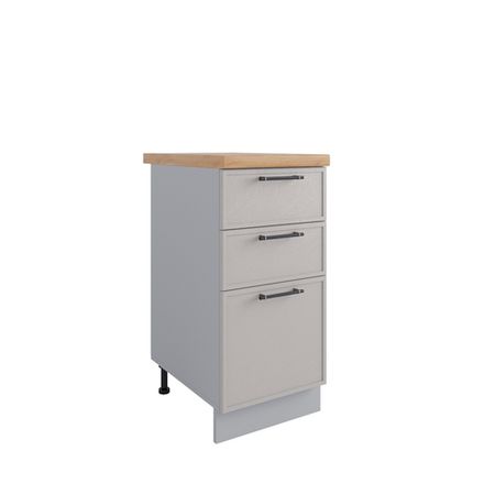 Кухня Модуль СМЯ 400 Марта Бежевый Скин