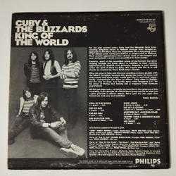 Винтажная виниловая пластинка LP Cuby and The Blizzards King Of The World (USA 1970)