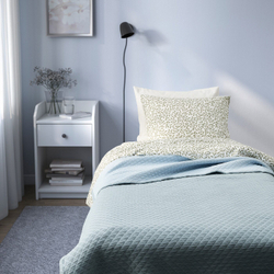 IKEA PRAKTVIAL  (ИКЕА ПРАКТВИАЛ)  -  Покрывало, голубое, 160x250 см