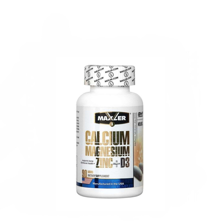 БАД Calcium Zinc Magnesium+D3 (Maxler) 90 таб