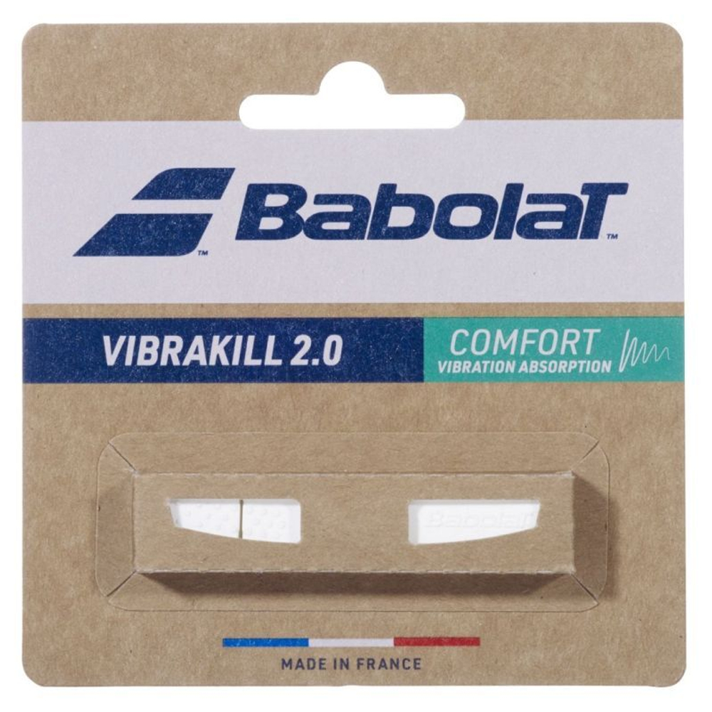 Виброгаситель Babolat Vibrakill 2.0 - белый