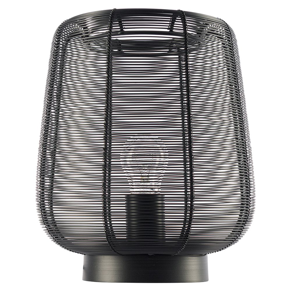Лампа настольная Vinger, Ø22х26 см, черная