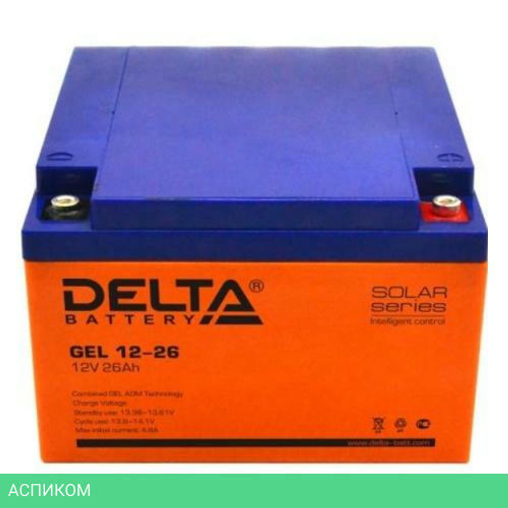 Аккумулятор для ИБП Delta GEL 12-26