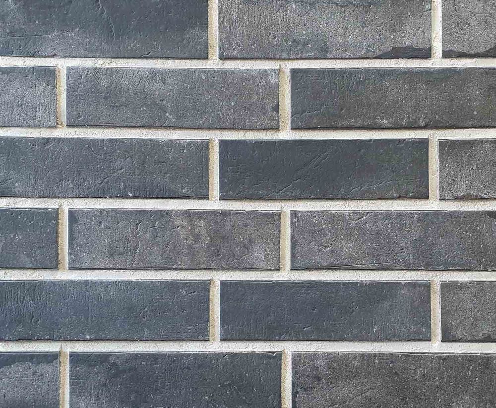 Interbau, Anthrazit, арт. INT576, 240х71х10 - Клинкерная плитка для фасада и внутренней отделки