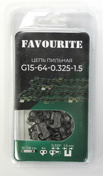 Цепь пильная Favourite G15-64-0.325-1.5