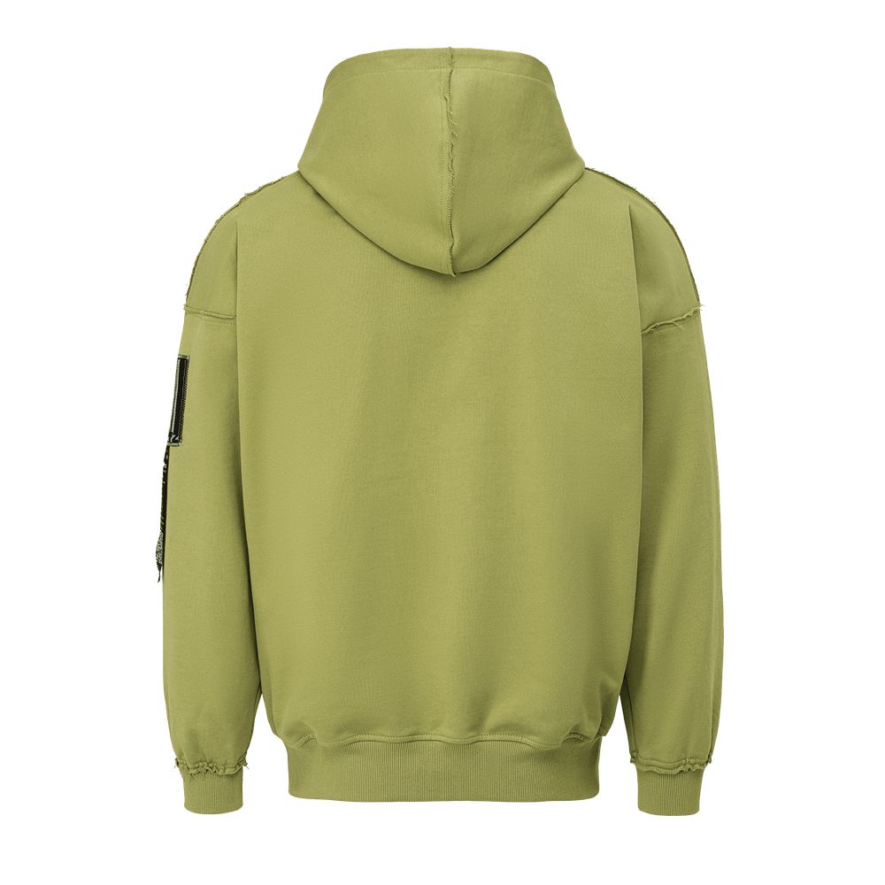 Худи Heartz Sequence Sage Distressed зеленый