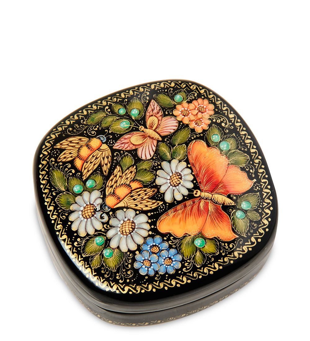 Народные промыслы ШК-30/ 08-B Шкатулка «Лето» исп. Петрова И.