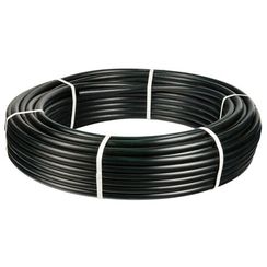 Труба ПНД 20х2,0 SDR11 черная с синей полосой, питьевая (200)