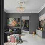 8243/8 CLASSI LN25 22 латунь металл/хрусталь Люстра подвесная E14 8*40W 220V KRISTINA