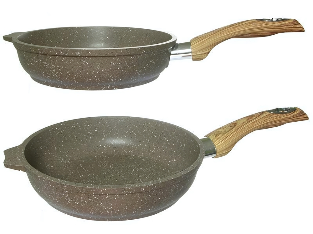 Сковорода 20см Гранит brown