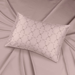Наволочка 50x70 Mollen Узор пудровая хлопковая