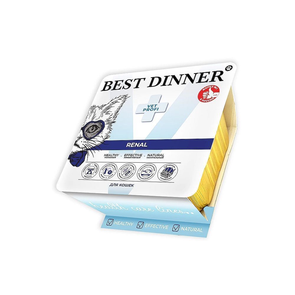 Best Dinner Exclusive Vet Profi Renal паштет из ягненка. ламистер 100 г