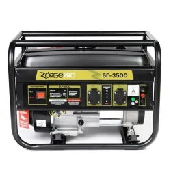Генератор бензиновый Электрический ZORGEPRO БГ-3500 (4.400 кВА полная мощность, 220 В, 50 Гц, РУЧНОЙ СТАРТЕР) электрогенератор