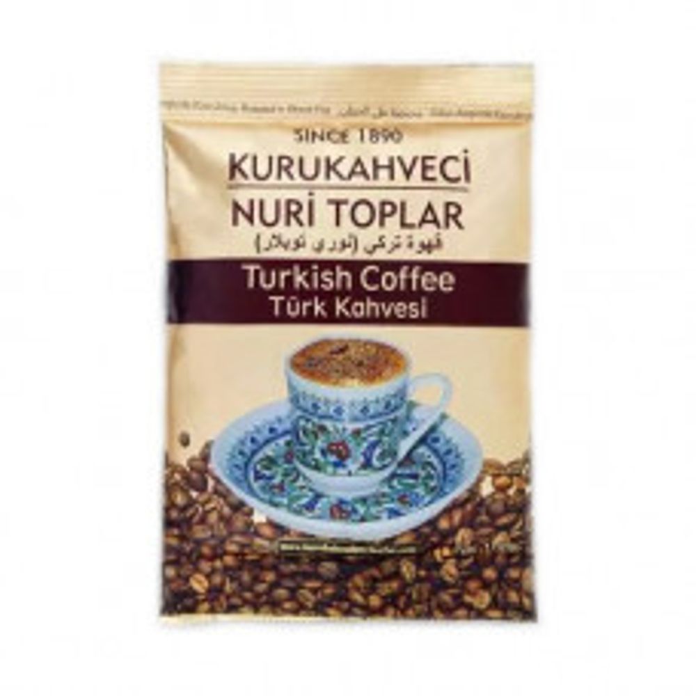 Кофе турецкий обжаренный на дровах &quot;Nuri Toplar&quot;, 100гр, м/уп