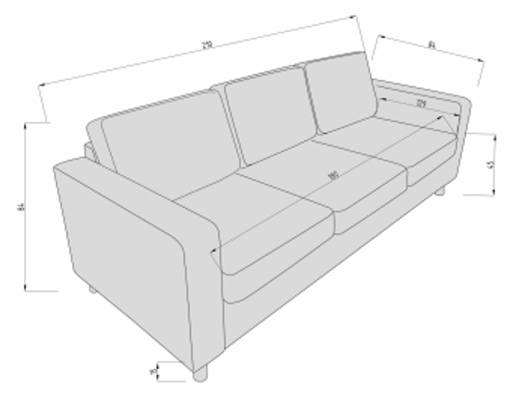 Диван Артур Люкс